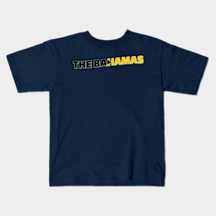 The Bahamas vintage style retro souvenir Kids T-Shirt